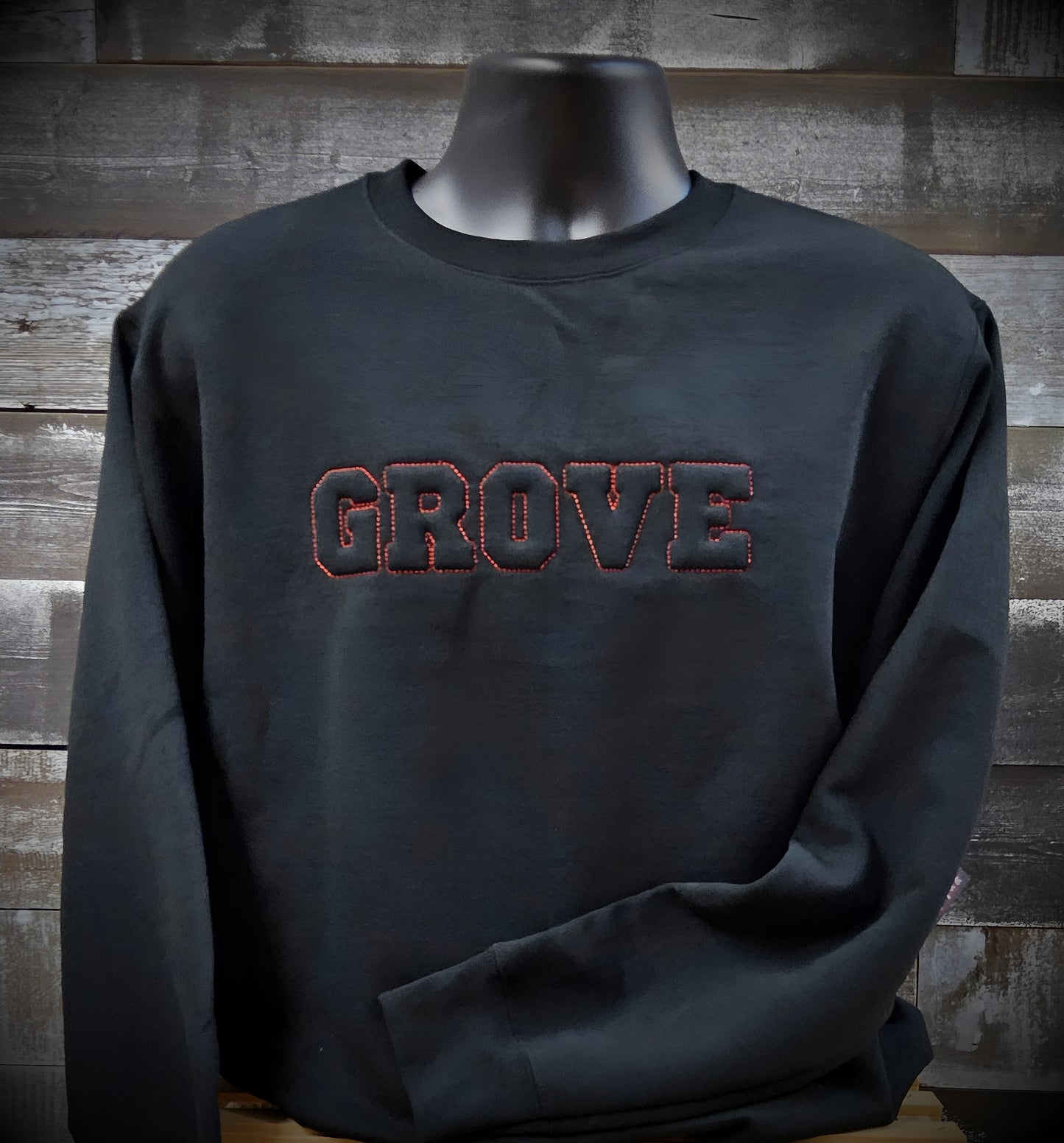 Embossed Grove Sweatshirt