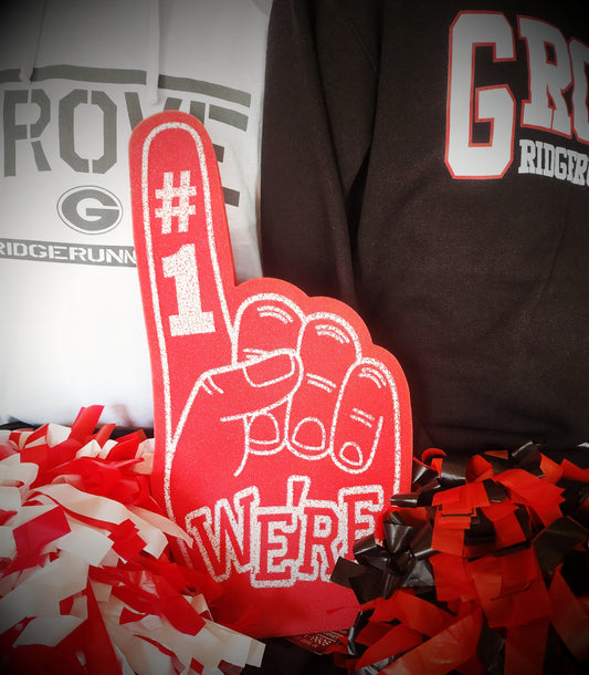 We're #1 Foam Finger