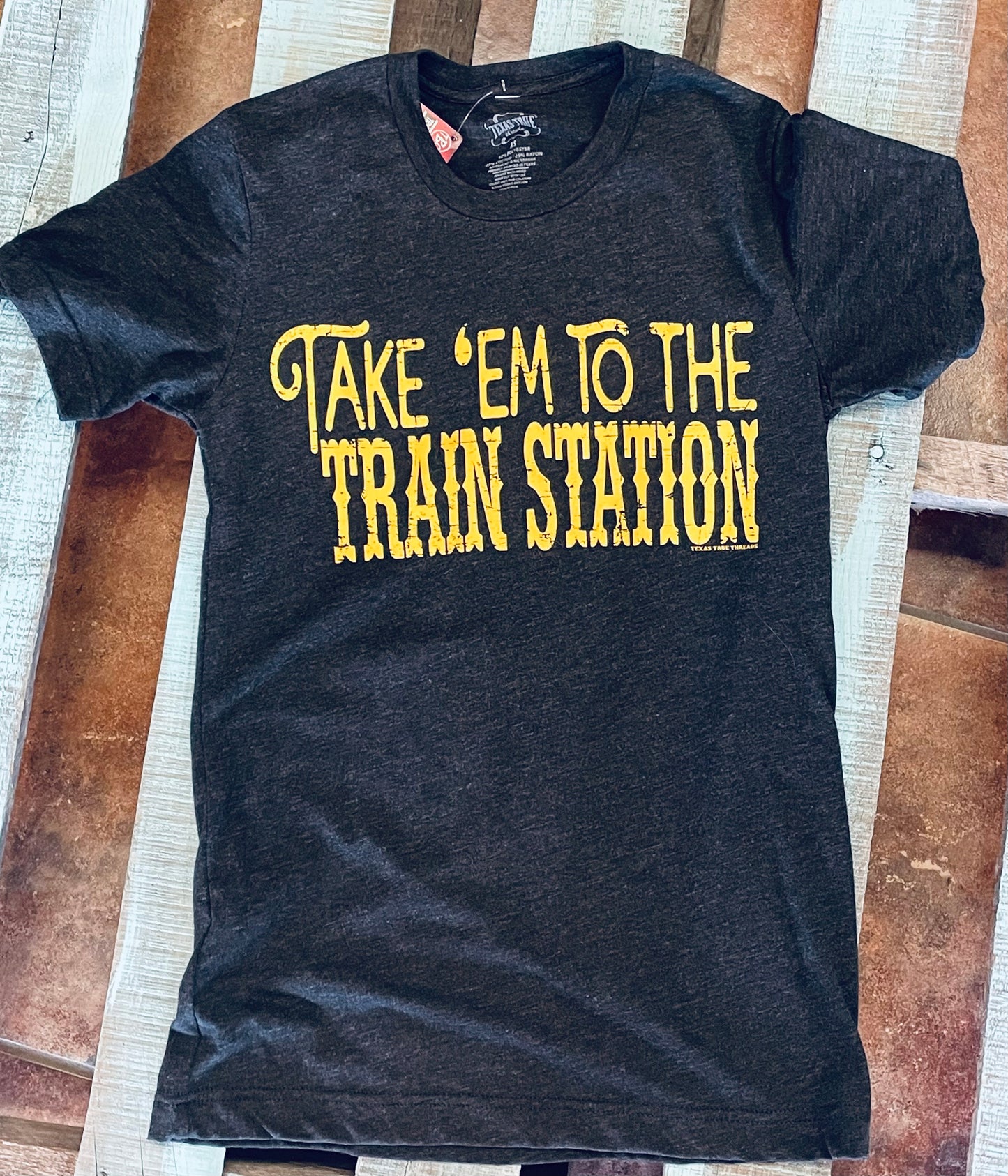 TAKE'EM TO THE TRAIN STATION