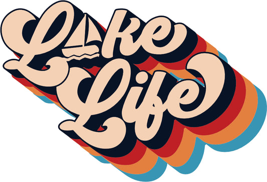 LAKE LIFE STICKER