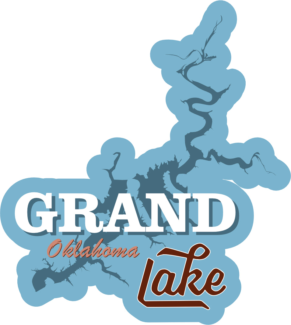 GRAND LAKE MAP STICKER