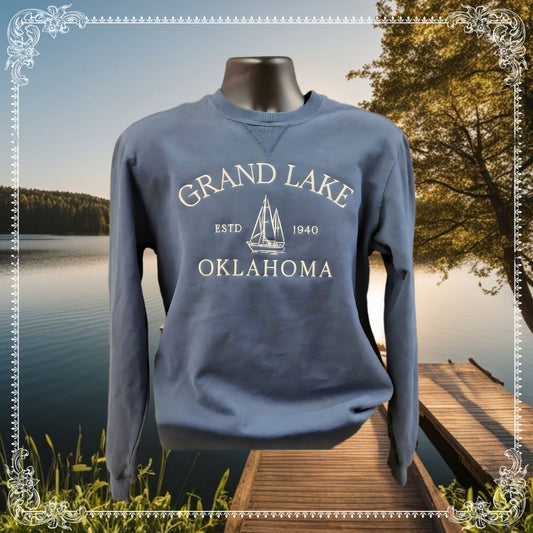 GL CREWNECK - SAILBOAT